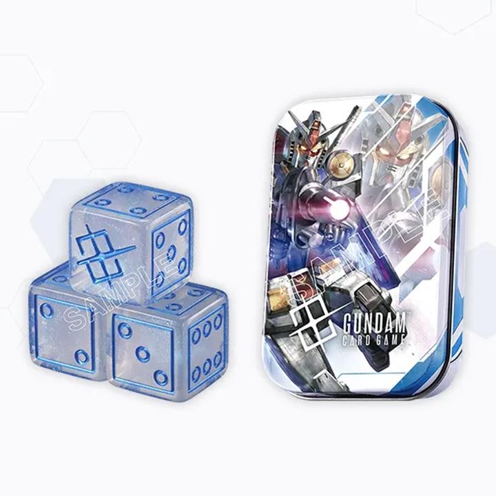 Actual product image Gundam Card Game - Damage Counter Dice Set 01