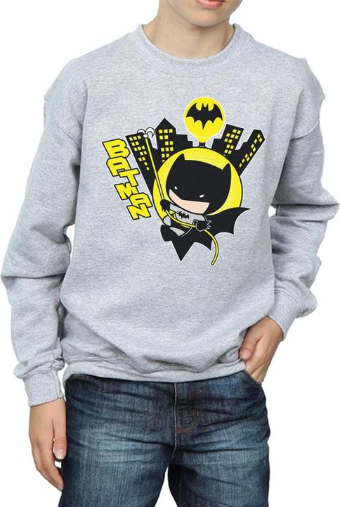 Immagine prodotto Chibi Batman Swinging Felpa Ragazzi (152, 158)