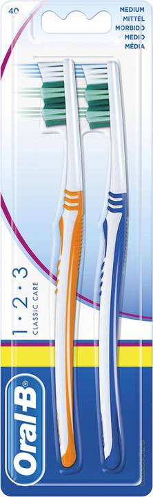 Actual product image Oral-B 123 Classic Care (Medium, 2 x)