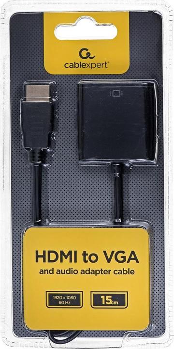 Actual product image Gembird HDMI – VGA (HDMI, 4.50 cm)