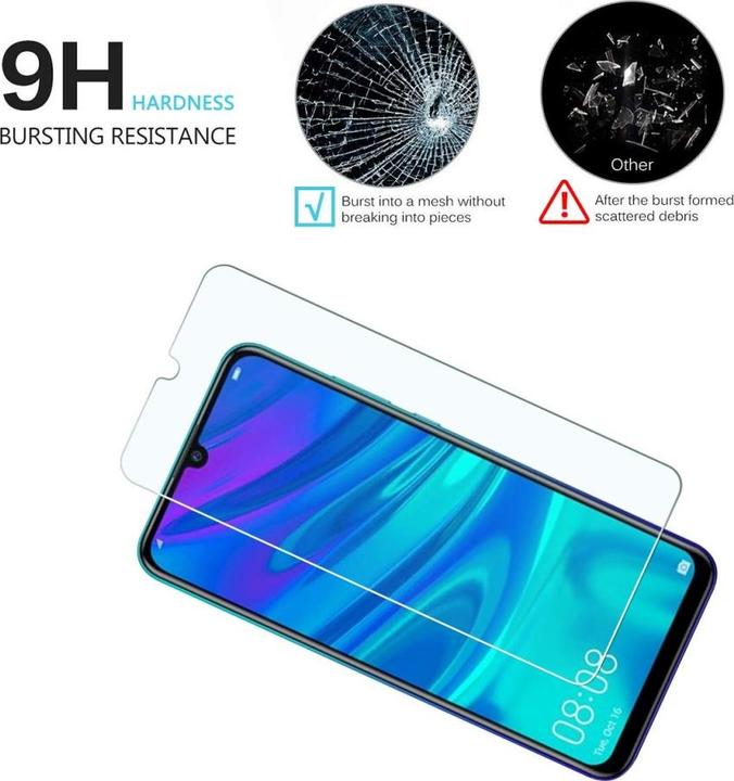 Actual product image Screenguard Huawei P Smart+ 2019 bulletproof glass protective film Case Friendly Design (1 Piece, Huawei P Smart+ (2019))