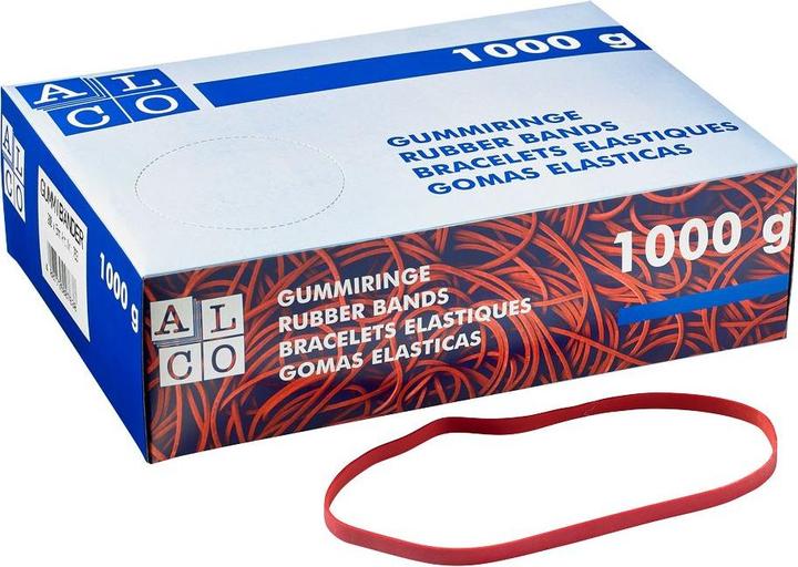 Immagine prodotto Alco Elastici, rossi, di varie dimensioni, a scelta da 50 g o 1000 g (1 pz.)