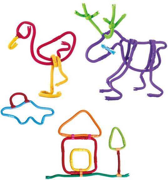 Produktbild Clics Spaghetteez 3D Art Flexible Building Sticks