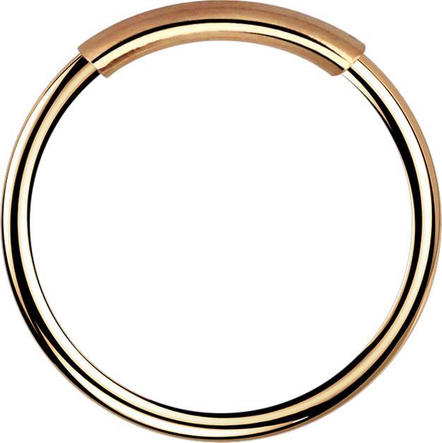 Produktbild Star Piercing Nasenring endlos rosegold (ohne Messing, Chirurgenstahl 316L)