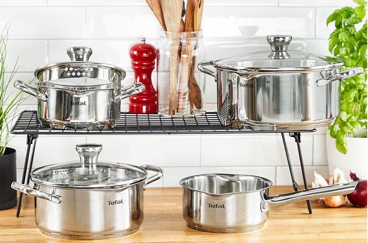 Actual product image Tefal Duetto saucepan (20 cm, Pot, Stainless steel)