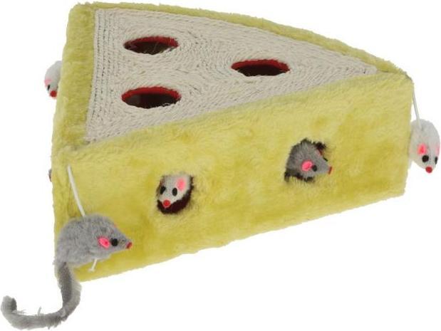 Produktbild Kerbl Sisalspielzeug CHEESY 28 x 28 x 10 cm (Beschäftigungsspielzeug Katze)