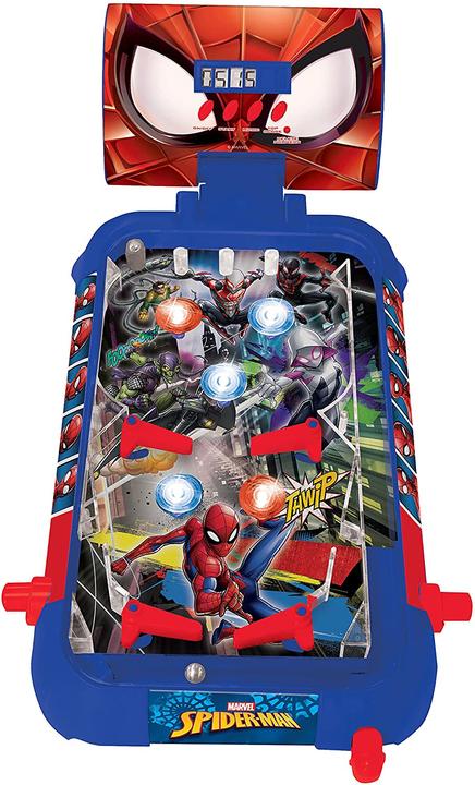 Actual product image Lexibook Marvel Spider-Man Pinball Game (English)