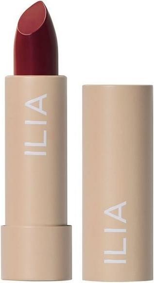 Actual product image ILIA Beauty ILIA - Colour Block Lipstick Rumba Oxblood Red 4 ml (Oxblood Red)
