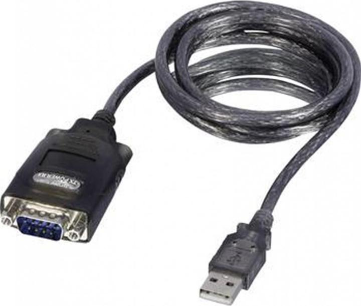 Actual product image Lindy USB A – RS232 (1.10 m)