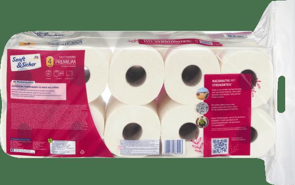 Produktbild dm Sanft&Sicher Toilettenpapier Premium (20 x)