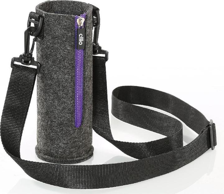 Produktbild Cilio Flaschentasche, Filz lila H 21 cm (0 l)