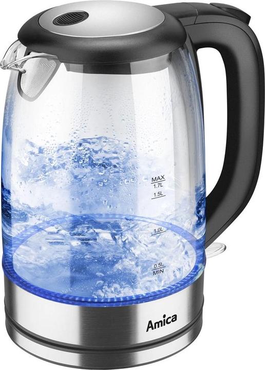 Image du produit Amica Czajnik szklany 1.7l KD2050G (1.70 l, Prise UE)