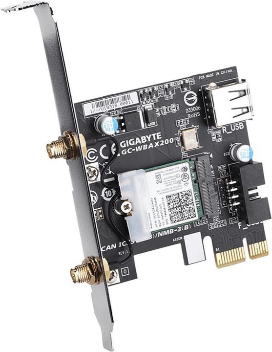 Gigabyte GC-WBAX200 Wifi 6 (Mini PCI Express)