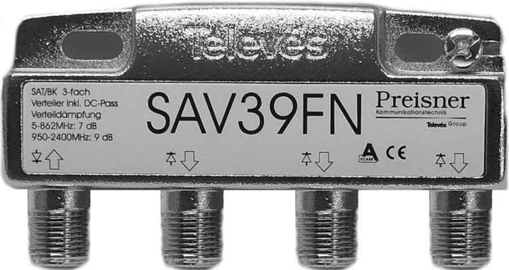 Immagine prodotto Televes Germania GmbH SAV 39FN Distributore 3f SAT (SAV39FN)