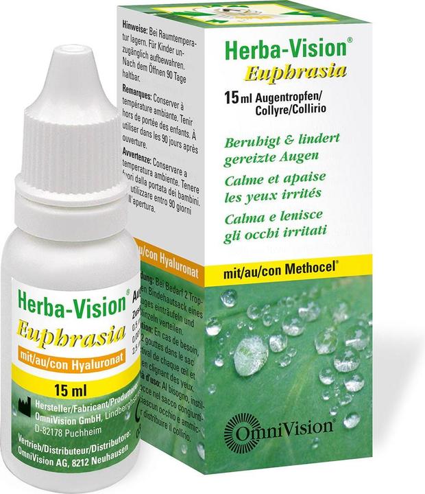 Immagine prodotto OmniVision Erba-Visione Eufrasia (15 ml, 15 ml)