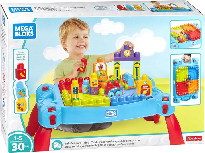Actual product image Mega Bloks Build 'n Learn Table