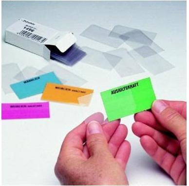 Produktbild Ultradex Einsteckkarte Planrecord Masse: 7 x 3,2 cm (B x H) Grammatur: 190 g/m²