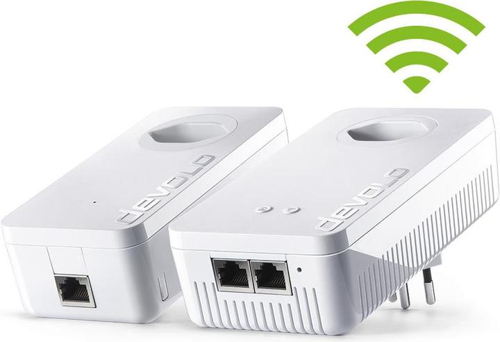 Produktbild Devolo dLAN 1200+ WiFi Starter Kit (1200 Mbit/s)