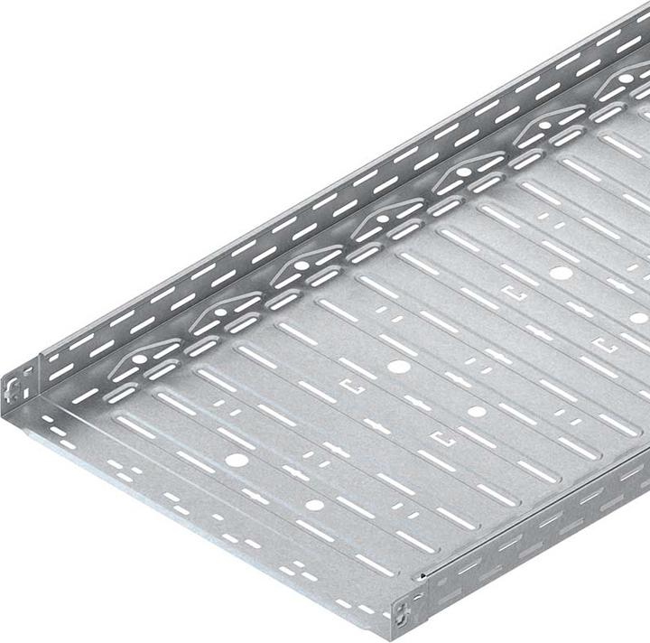 Produktbild Niedax NIE RLVC60.600 Kabelrinne leicht 60x600x3000mm T0,9mm gel.CITO bandvz. (300 cm)