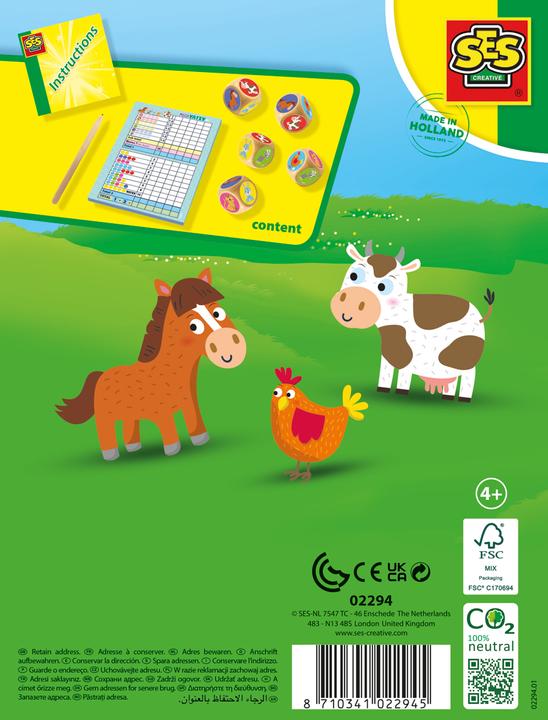 Produktbild Ses Mega Yatzy Junior (Niederländisch, Englisch, Französisch, Deutsch)