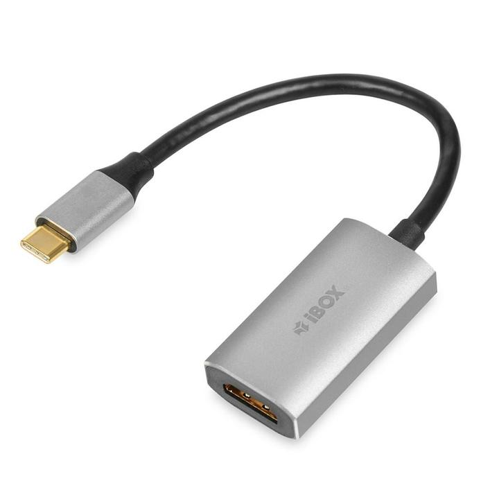 Produktbild iBox Adapter USB-C HDMI IACF4K (USB Typ-C, 15 cm)