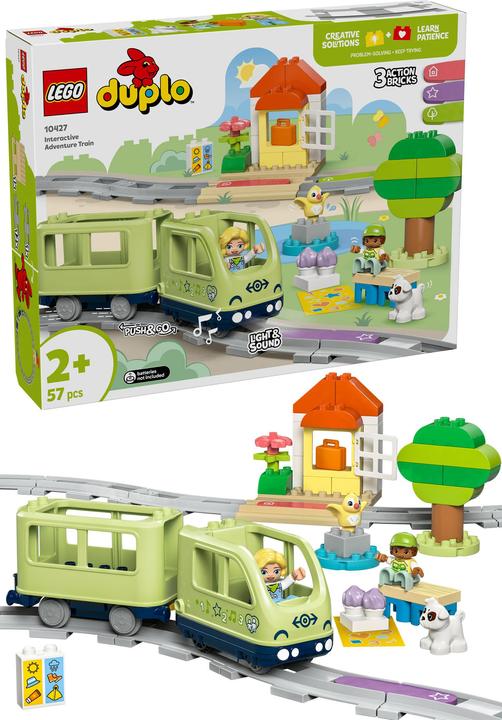 Image du produit LEGO Interaktive Abenteuer-Eisenbahn (10427)