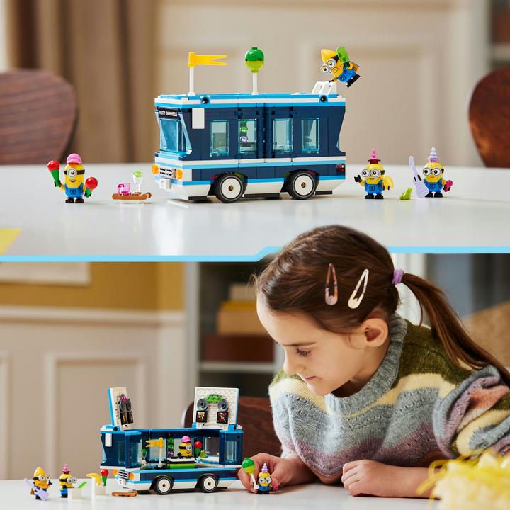 Actual product image LEGO Minions and the party bus (75581, LEGO Minions)