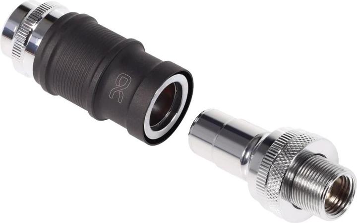 Produktbild Alphacool ANK ES Schnellverschluss BLH1A PushIn Set IG-IG mit Schottverschraubung