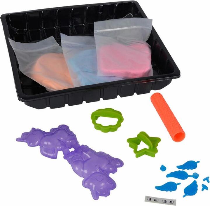 Image du produit Simba Art&Fun Set de sable de jeu Licorne 3x200g Sable Accessoires