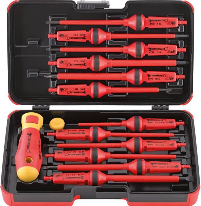 Actual product image Stahlwille 14-piece Vde screwdriver set