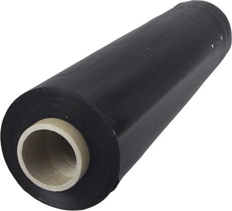Immagine prodotto Øvrige Film estensibile adesivo, nero 20my 450mmx300m - (300 metri per rotolo x 6 rotoli)