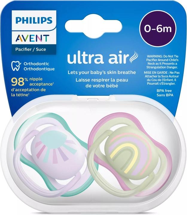 Actual product image Philips Avent Ultra Air (2 x, up to 6 M., from birth)