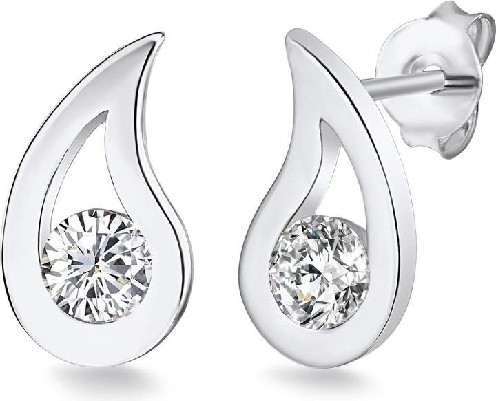 Rafaela Donata Damen Tropfen Sterling Silber Zirkonia silber - 11722 (Sterling Silber)