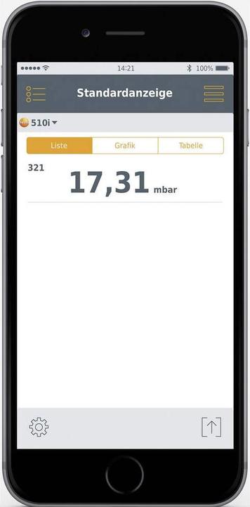 Immagine prodotto Testo 510 i - Manometro differenziale con funzionamento da smartphone