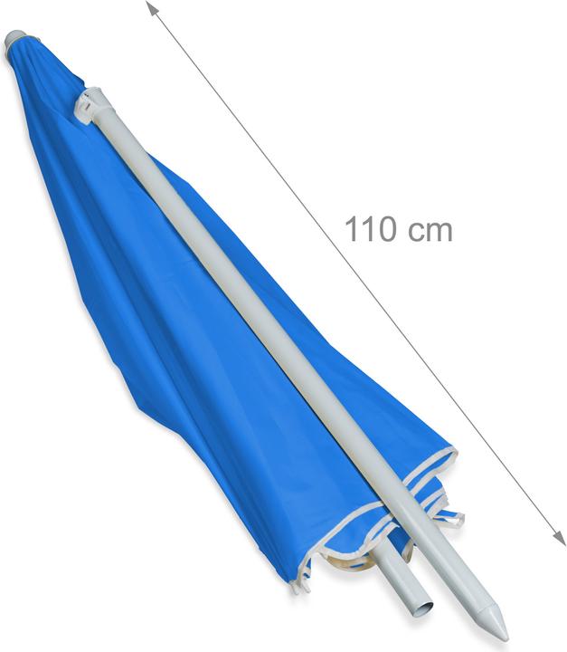 Actual product image Relaxdays 180 cm Garden Parasol (1.80 m)