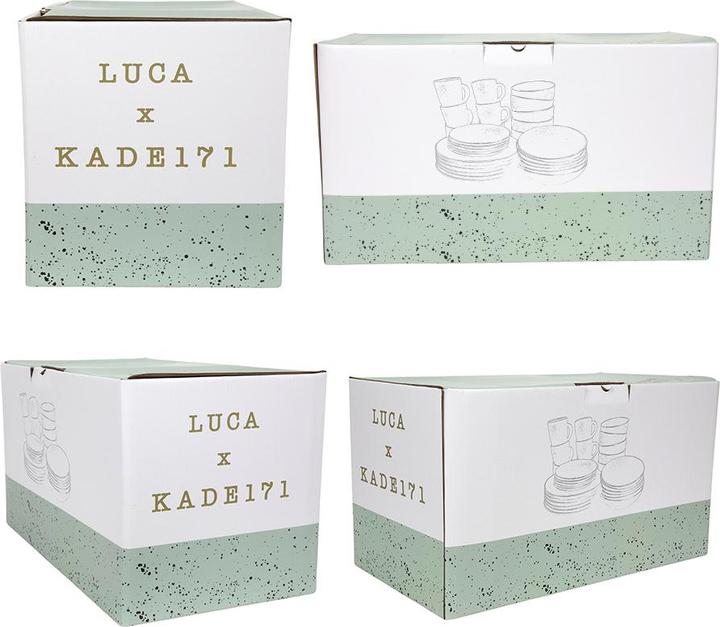 Image du produit Tavola Set de vaisselle 30 pièces Lucca gris (30 pièce(s))