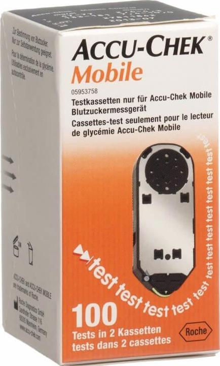 Actual product image Accu-Chek Mobile test cassette (100) (Test strips)
