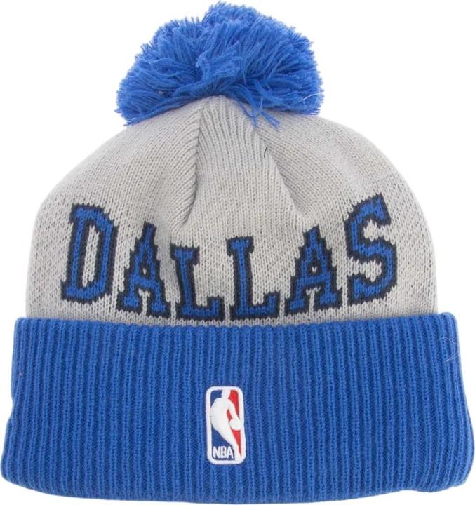 Actual product image New Era NBA Tip Off 2023 Dallas Mavericks Knitted Bobble Beanie