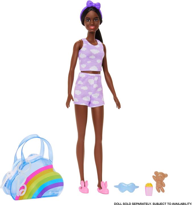 Image du produit Barbie Vêtements de mode et sac de luxe avec accessoires dans un présentoir de comptoir