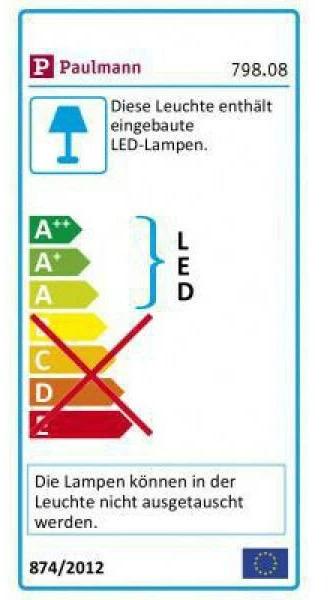 Energy Label Paulmann Amaris (1800 lm)