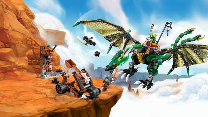Produktbild LEGO Der Grüne Energie-Drache (70593, LEGO Ninjago)
