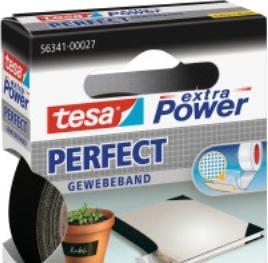 Image du produit tesa EXTRA POWER PERFECT Bande tissée, Ductape renforcé de tissu (19 mm)