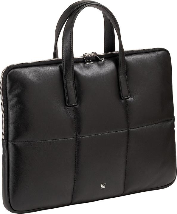 Actual product image Dudu Togean laptop bag leather 36 cm