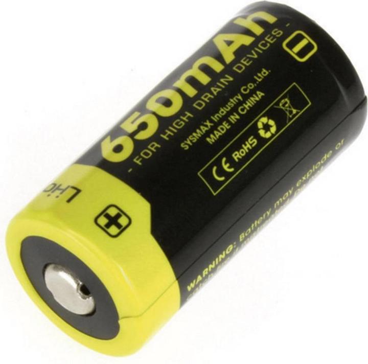 Produktbild Nitecore Li-Ion Akku Typ 16340 - NL166