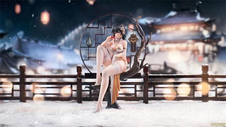 Actual product image Apex Original Character PVC Statue 1/7 Xiami China Dress Step On Snow Ver. 26 cm