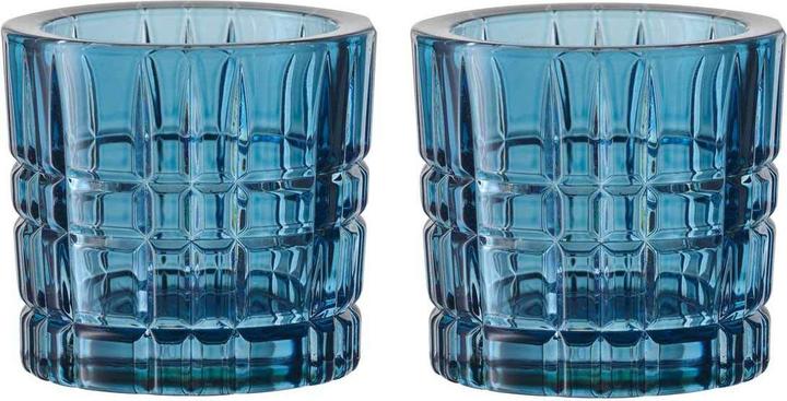 Actual product image Nachtmann Tealight holder Square Votives (2 x, Ø 7 x 6.5 cm)