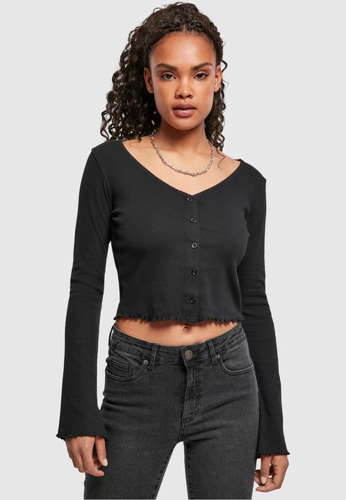Image du produit Urban Classics Ladies Cropped Rib Cardigan - 14113 (S)