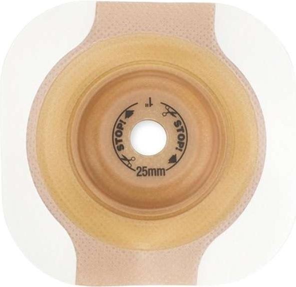 Produktbild Hollister Incorporated CeraPlus Basisplatte RR55 konvex Haftrand (10 Stück, 3045 ml, 328 g)
