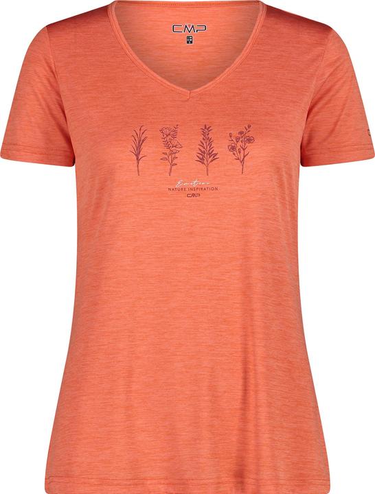 CMP Campagnolo Women's Light Melange T-Shirt (34, XXS)