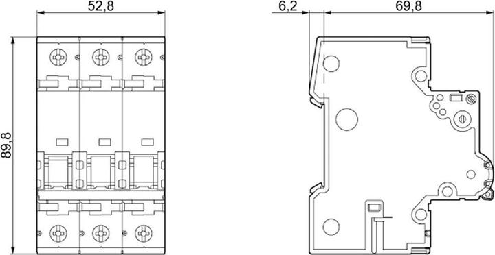Nutritional values and ingredients Siemens Circuit breaker 3 pole 20A type C (20 A)